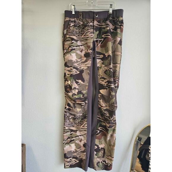 ​Under Armour Women's Size 2 Camo Hunting Pants UA Storm Fitted | Pre-Owned - Picture 1 of 5